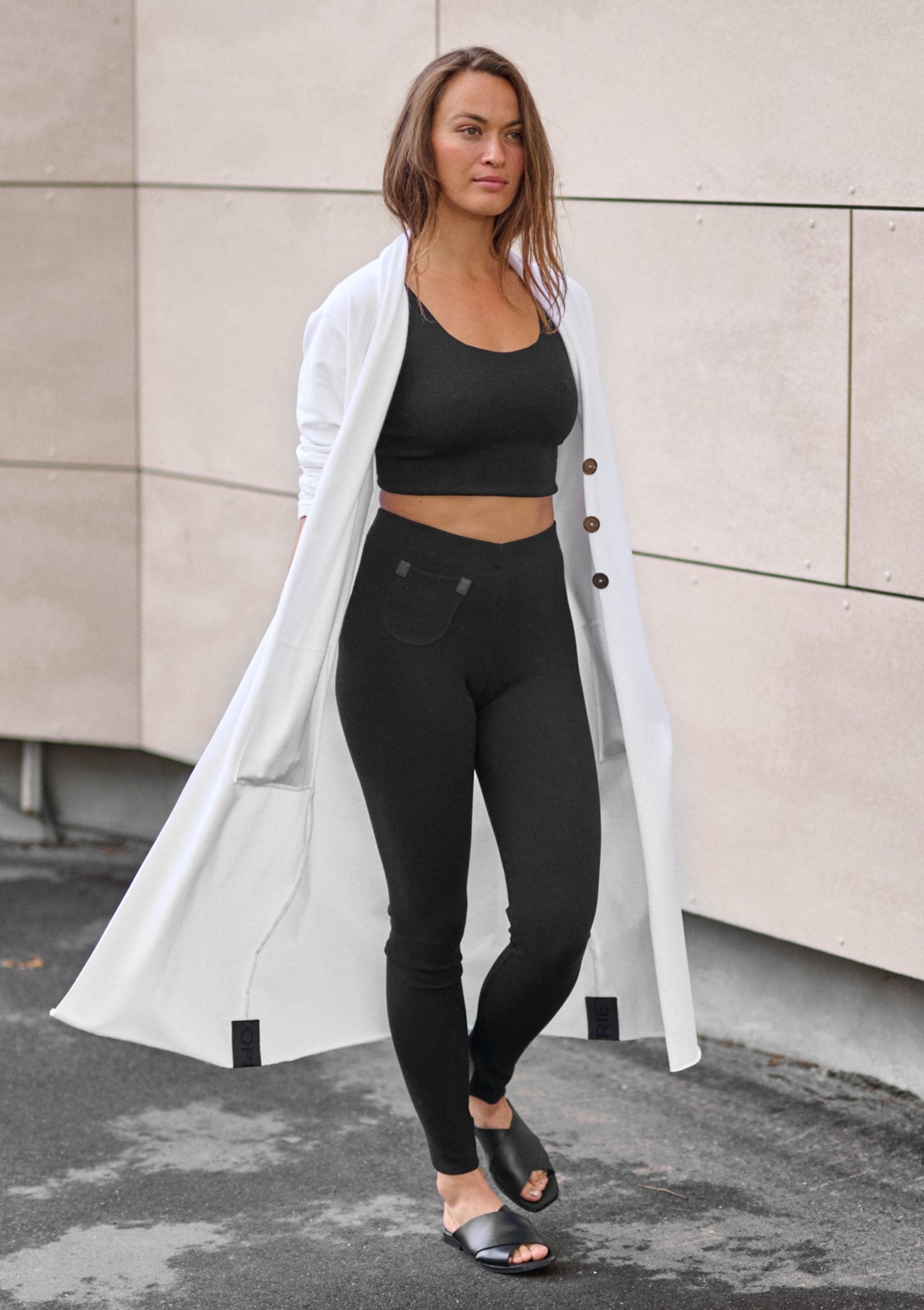 HENRIETTE STEFFENSEN COPENHAGEN LANGEN CARDIGAN - 77002 CARDIGANS WHITE 816