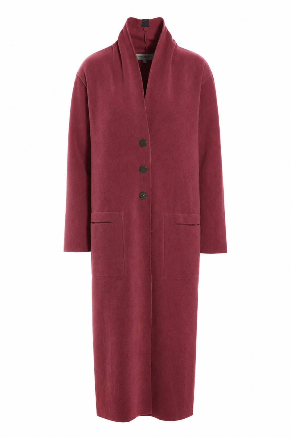 HENRIETTE STEFFENSEN COPENHAGEN LANGER CARDIGAN - 7162 CARDIGANS BORDEAUX 474