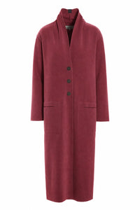 LANGER CARDIGAN - 7162 - BORDEAUX