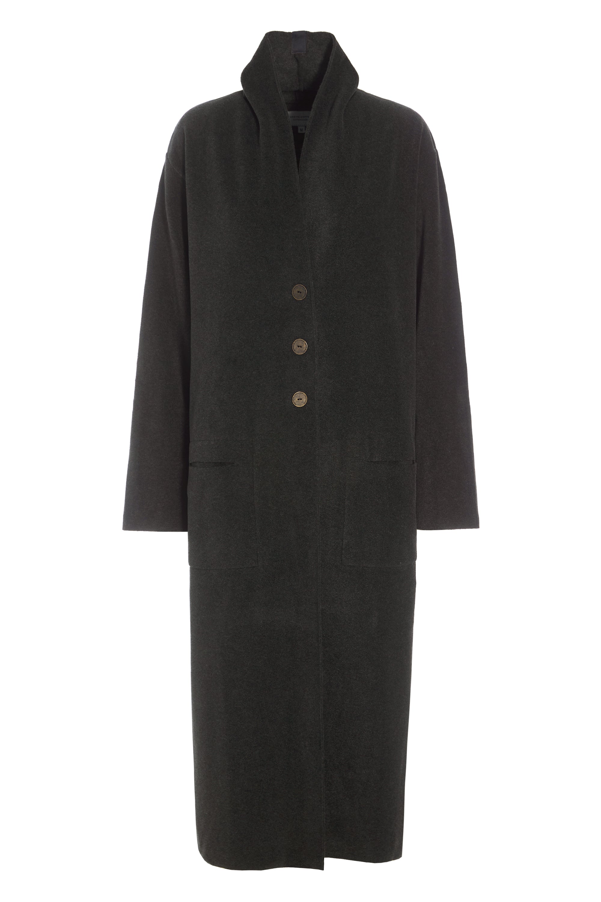 HENRIETTE STEFFENSEN COPENHAGEN LANGER CARDIGAN - 7162 CARDIGANS CHOKOLATE 844