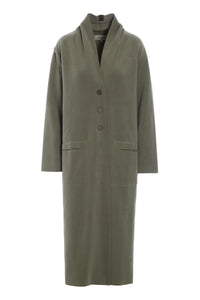 LANGER CARDIGAN - 7162 - DUSTY GREEN