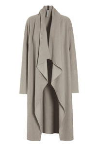 LANGE CARDIGAN M/ WASSERFALL - 7131 - ELEPHANT