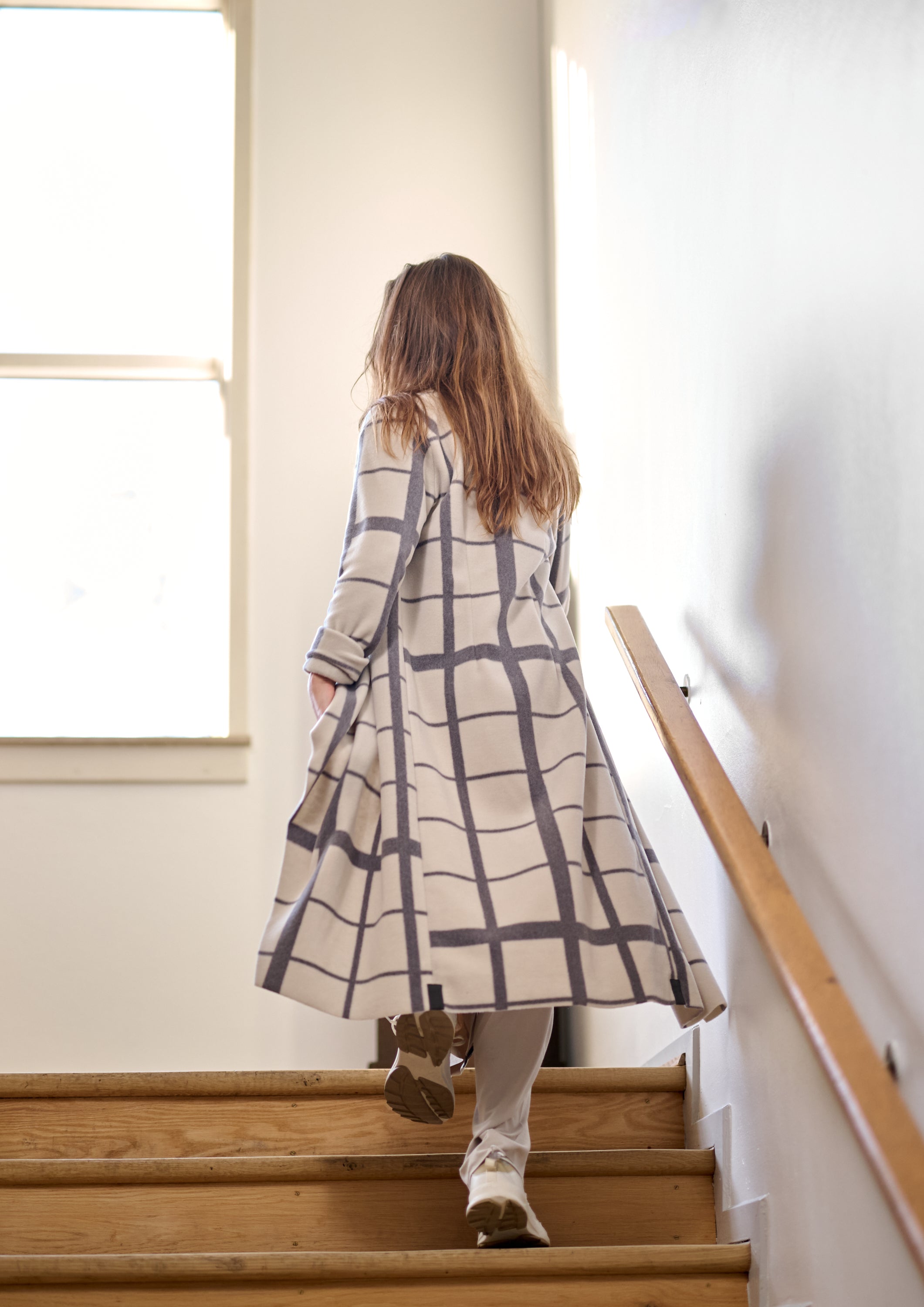 HENRIETTE STEFFENSEN COPENHAGEN LANGE CARDIGAN M/ "WASSERFALL" - 7131P CARDIGANS CLAN PRINT KIT 780