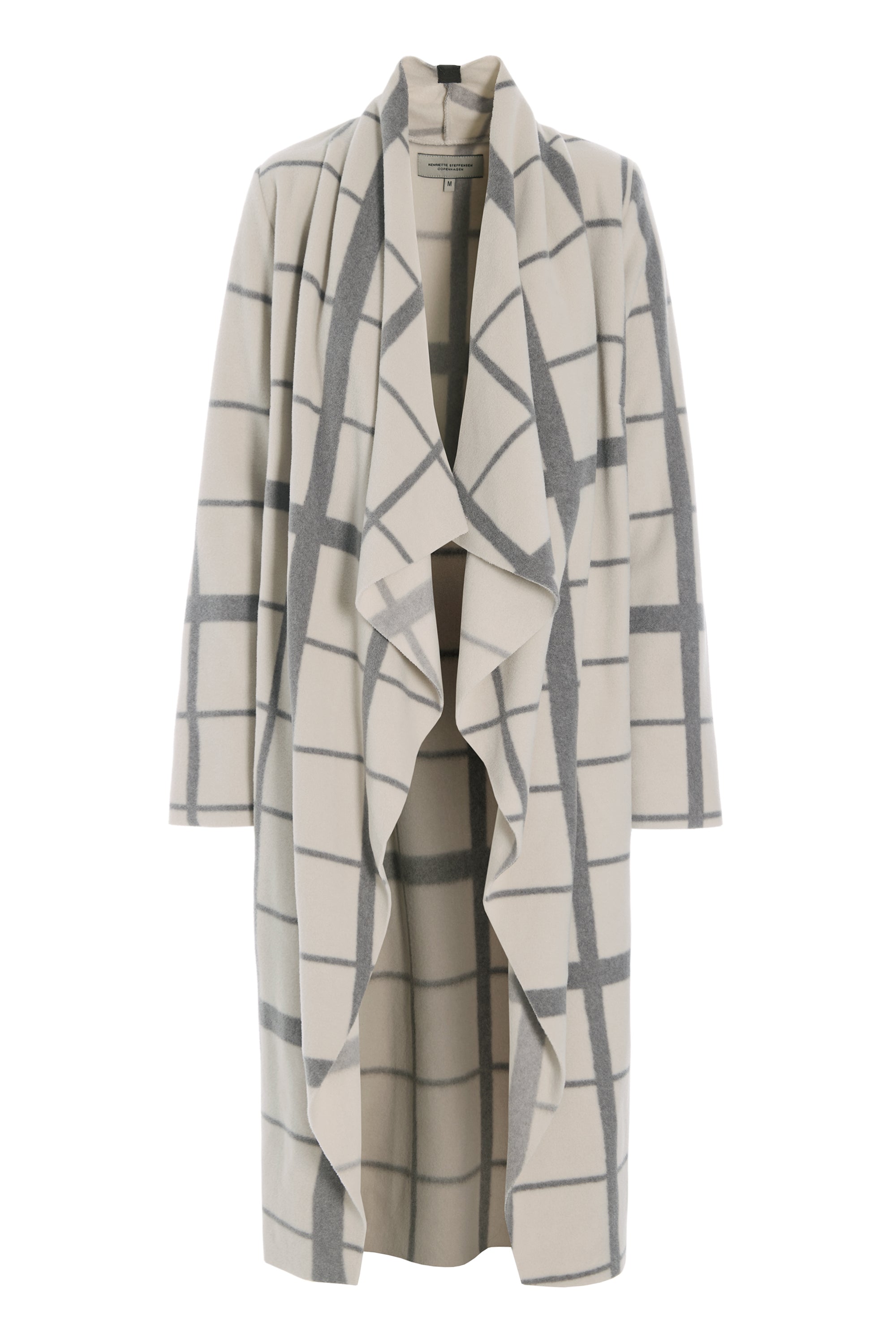 HENRIETTE STEFFENSEN COPENHAGEN LANGE CARDIGAN M/ "WASSERFALL" - 7131P CARDIGANS CLAN PRINT KIT 780