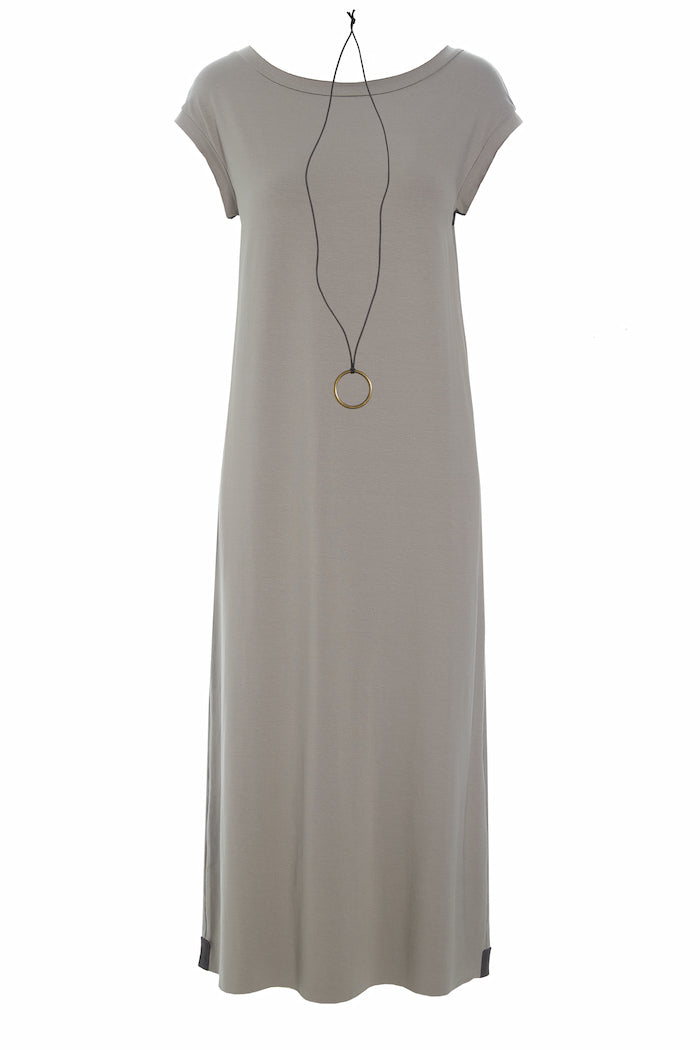 HENRIETTE STEFFENSEN COPENHAGEN LANGE KLEID MIT SCHMUCK - 98055 KJOLER ELEPHANT 654