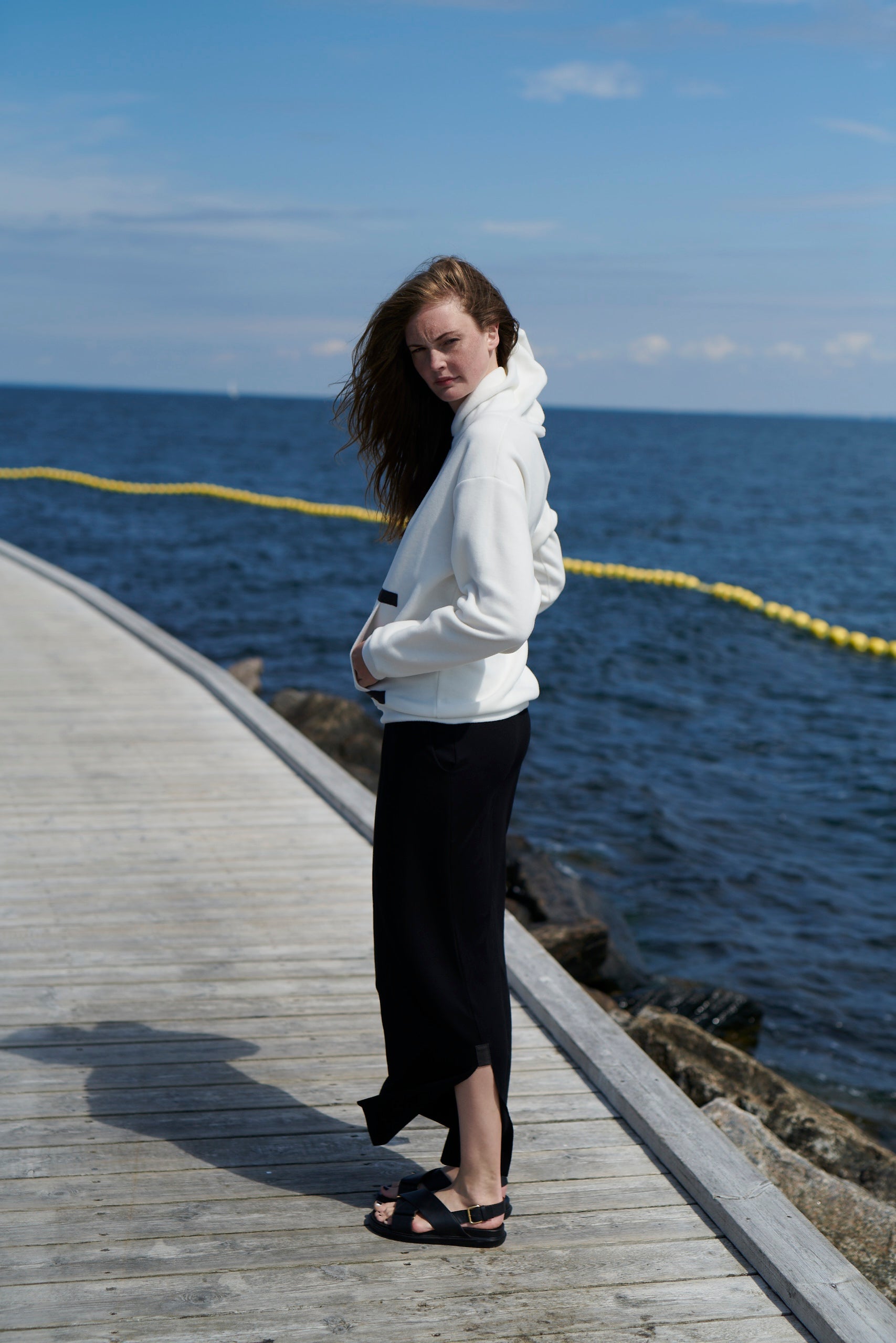 HENRIETTE STEFFENSEN COPENHAGEN LANGE ROCK - 98041 NEDERDELE BLACK 900