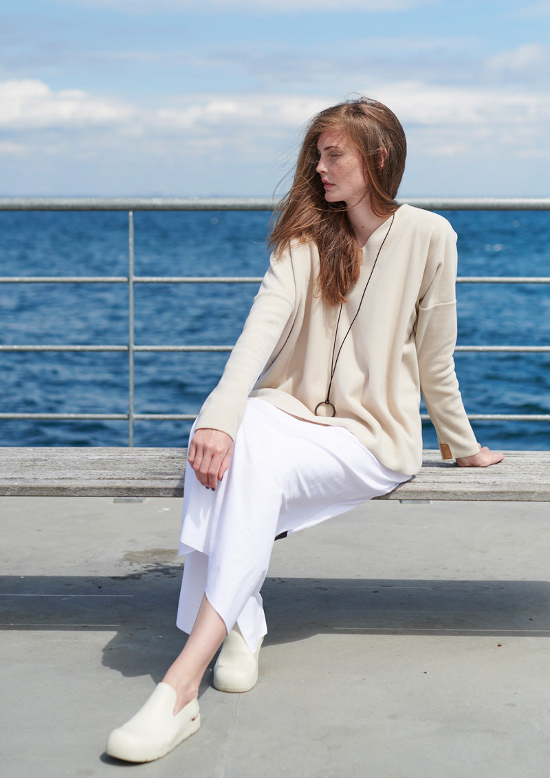 HENRIETTE STEFFENSEN COPENHAGEN LANGE ROCK - 98041 NEDERDELE WHITE 816