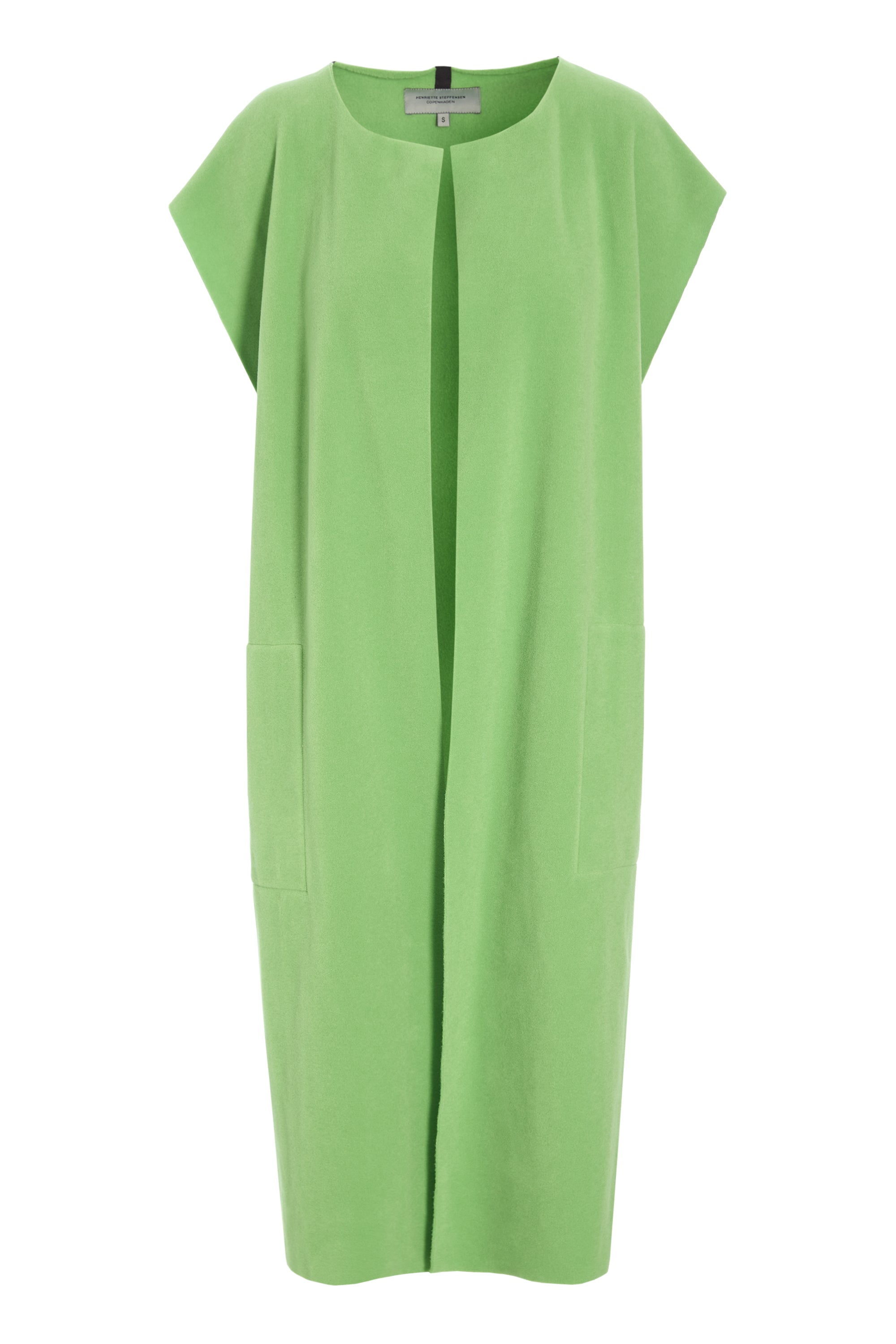 HENRIETTE STEFFENSEN COPENHAGEN LANGE WESTE - 7169 VESTS JUICY GREEN 788