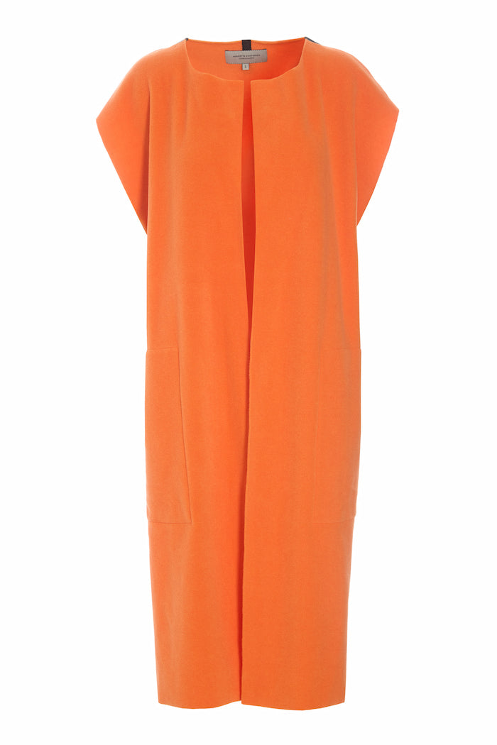 HENRIETTE STEFFENSEN COPENHAGEN LANGE WESTE - 7169 VESTS ORANGE 773