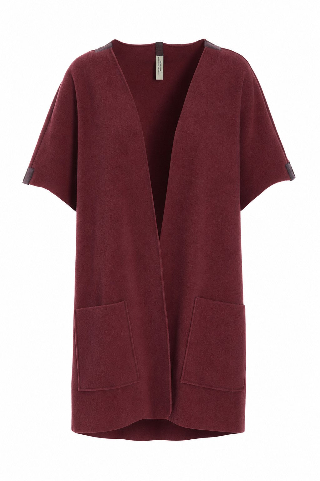 HENRIETTE STEFFENSEN COPENHAGEN LANGE WESTE - 7177 VESTS BORDEAUX 474