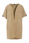 LANGE WESTE - 7177 - CAMEL