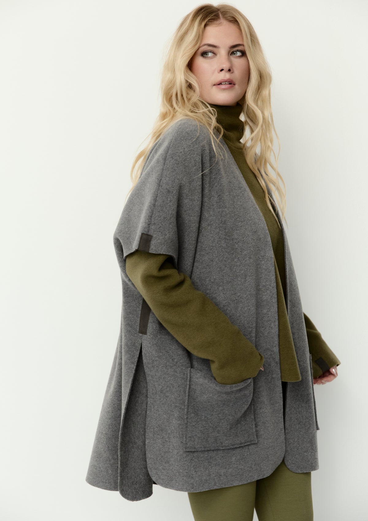 HENRIETTE STEFFENSEN COPENHAGEN LANGE WESTE - 7177 VESTS GREY 905