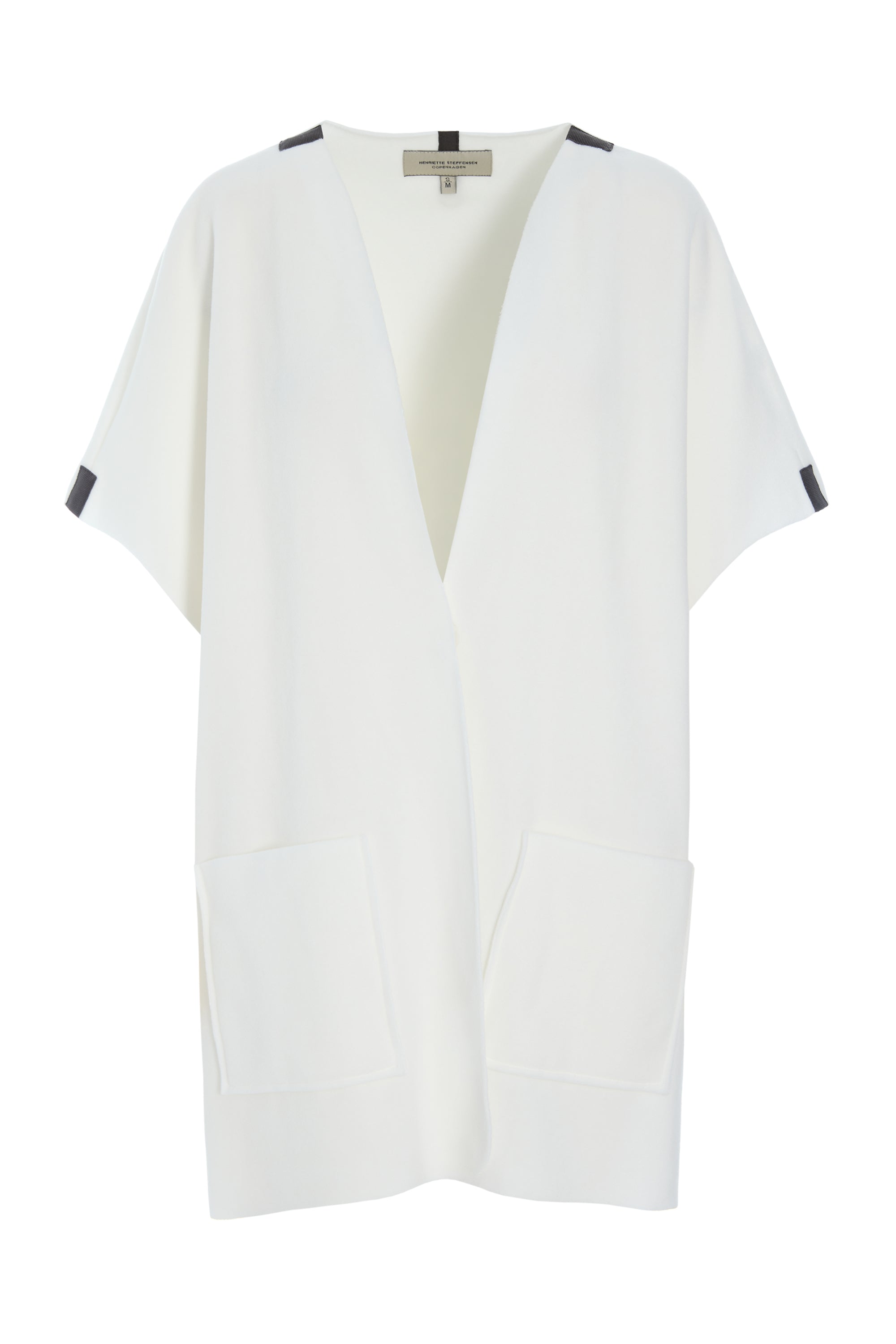 HENRIETTE STEFFENSEN COPENHAGEN LANGE WESTE - 7177 VESTS OFF WHITE 802