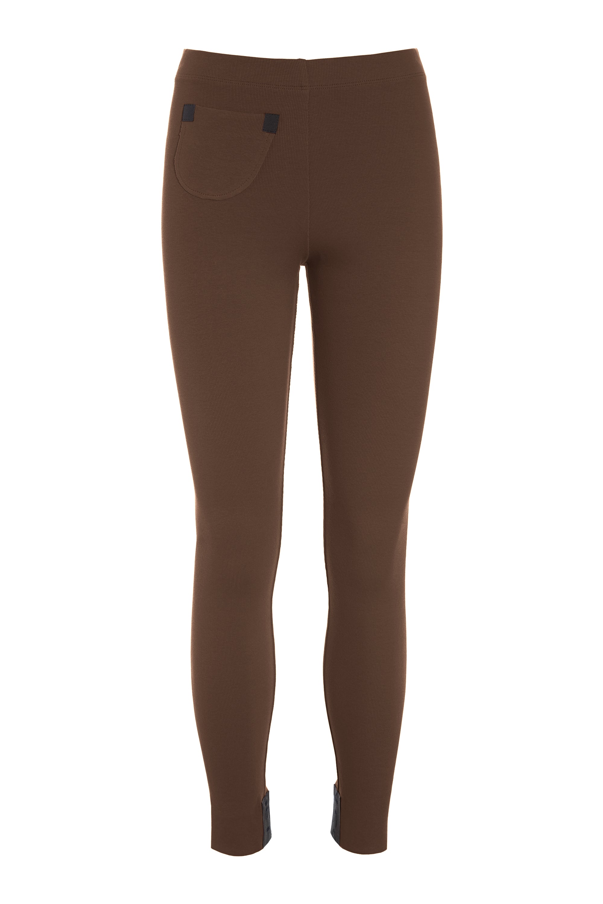 HENRIETTE STEFFENSEN COPENHAGEN LEGGINGS - 72304 BUKSER CHOKOLATE 844