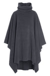 LOUNGE PONCHO DAMEN - 4081 - GREY