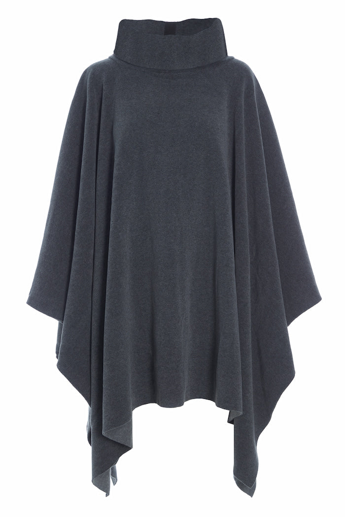 HENRIETTE STEFFENSEN COPENHAGEN LOUNGE PONCHO DAMEN - 4081 PONCHOS GREY 905