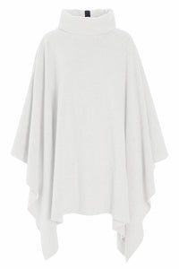 LOUNGE PONCHO DAMEN - 4081 - OFF WHITE