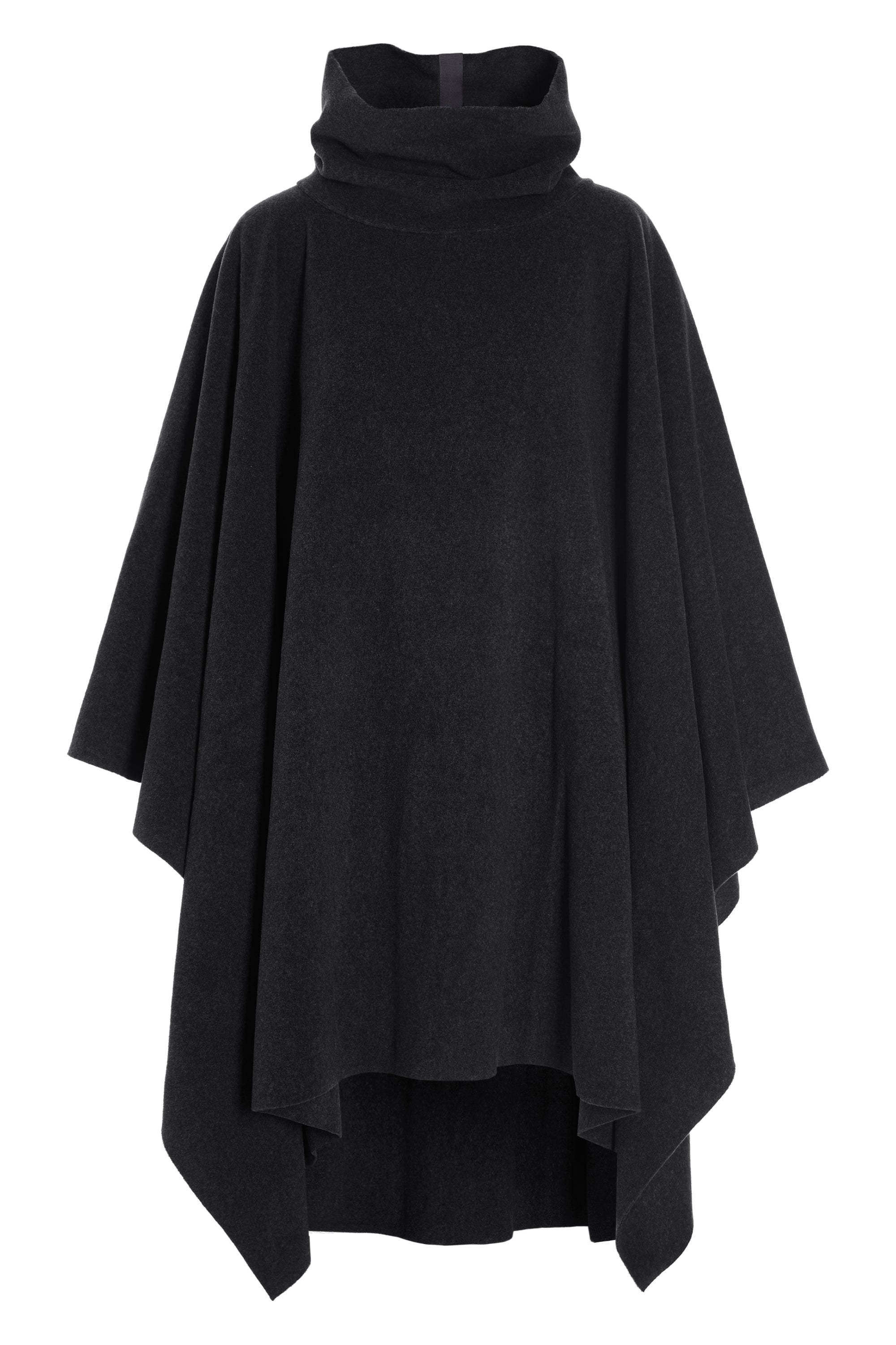 HENRIETTE STEFFENSEN COPENHAGEN LOUNGE PONCHO DAMEN - 4081 PONCHOS SOFT BLACK 914