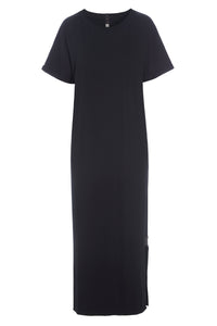 Langes Kleid - 98038 - BLACK