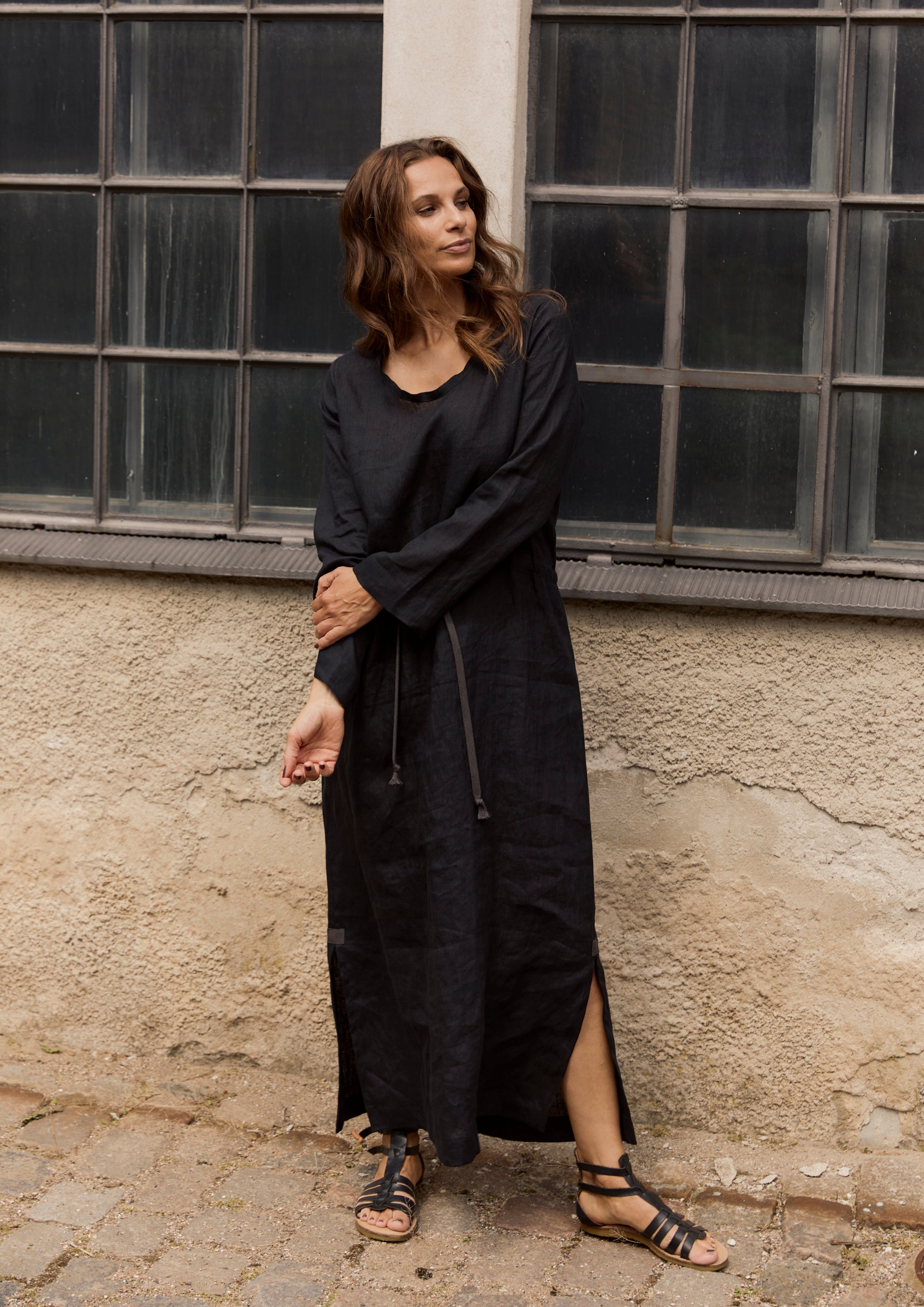 GROWING UP MAXI KLEID - 83004 KJOLER BLACK 900