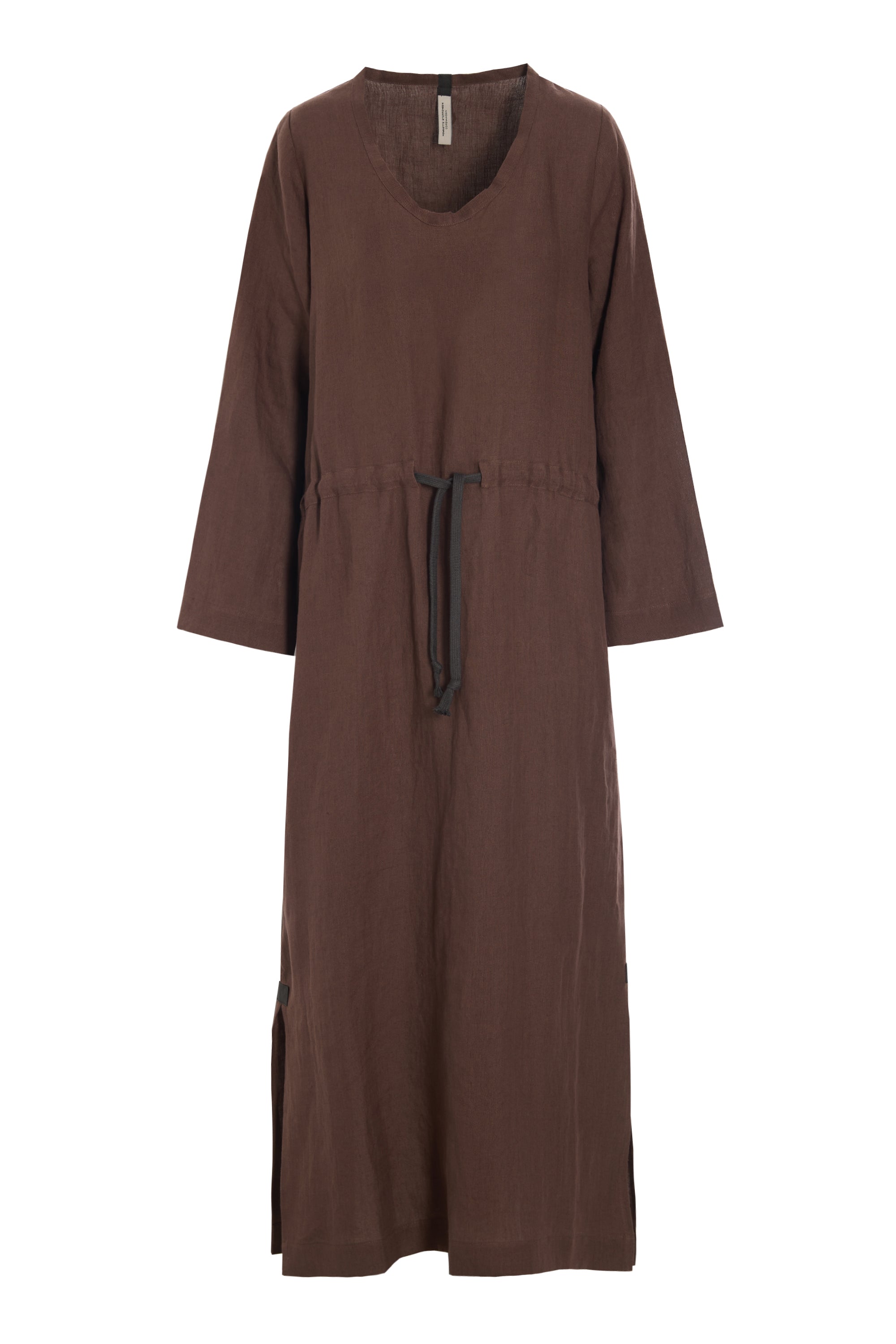 HENRIETTE STEFFENSEN COPENHAGEN MAXI KLEID - 83004 KJOLER CHOCOLATE 844
