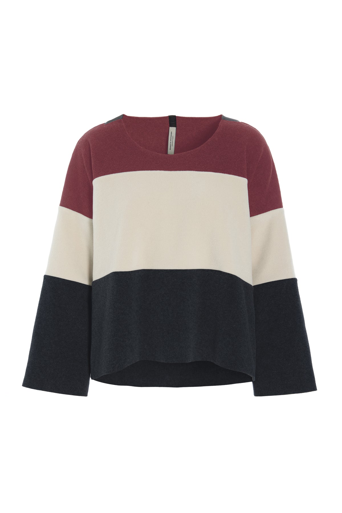 HENRIETTE STEFFENSEN COPENHAGEN MIX BLUSE - 1416 BLUSER COOL COLORS BDX 536