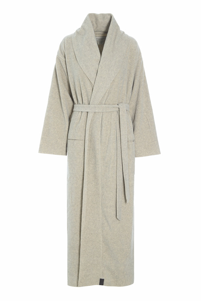 HENRIETTE STEFFENSEN COPENHAGEN MORGENMANTEL DAMEN MAXI - 7128 MAXI BATHROBES SAND 805