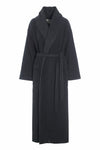 MORGENMANTEL DAMEN MAXI - 7128 MAXI - SOFT BLACK
