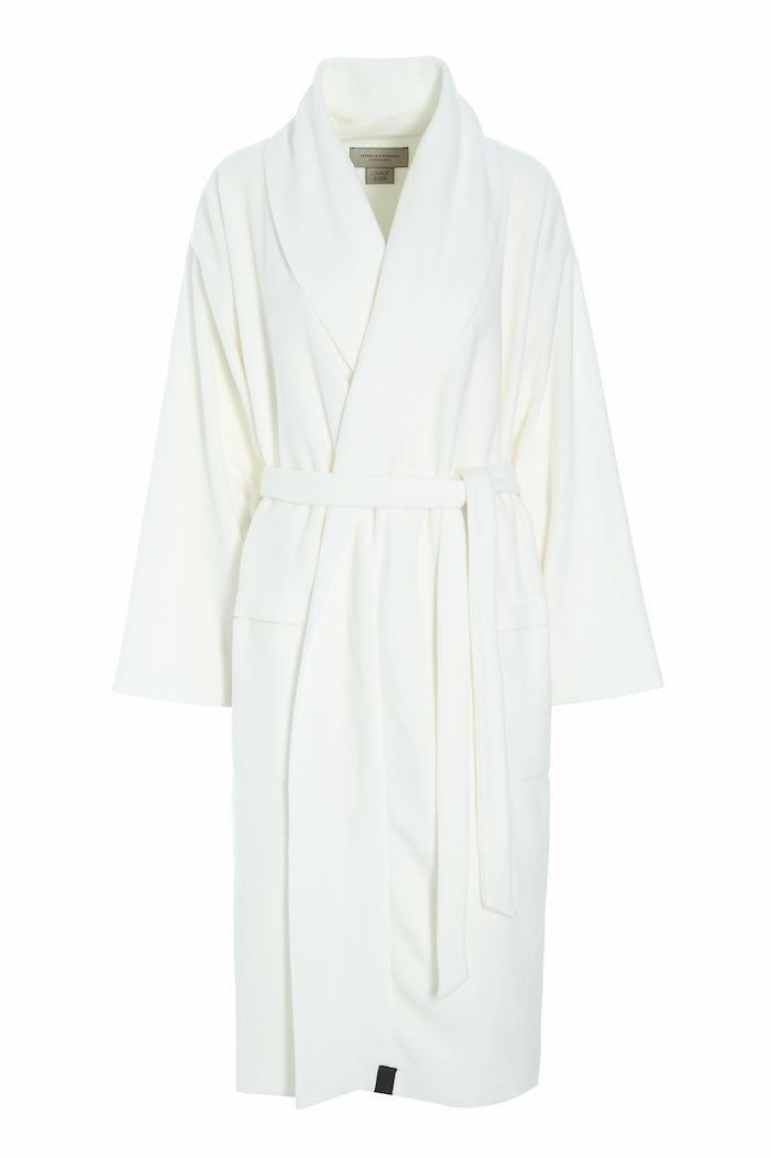 HENRIETTE STEFFENSEN COPENHAGEN MORGENMANTEL FRAUEN MIDI - 7128 MIDI BATHROBES OFF WHITE 802