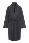 MORGENMANTEL DAMEN MINI - 7128 MINI - SOFT BLACK