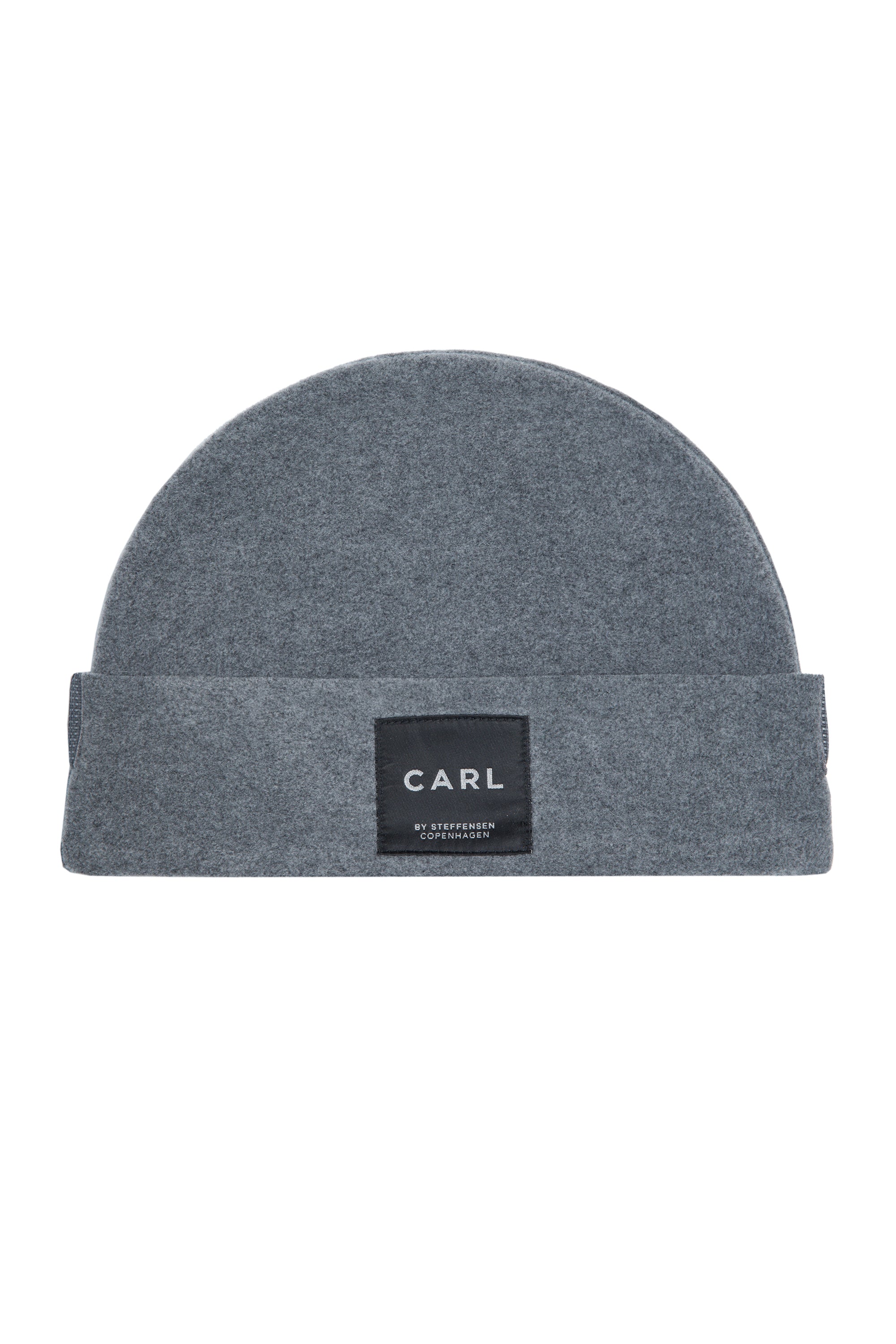 CARL BY STEFFENSEN COPENHAGEN MÜTZE MIT UMLAUFENDER KANTE - 1008C HATS GREY 905