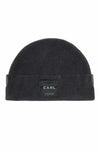 MÜTZE MIT UMLAUFENDER KANTE - 1008C - SOFT BLACK