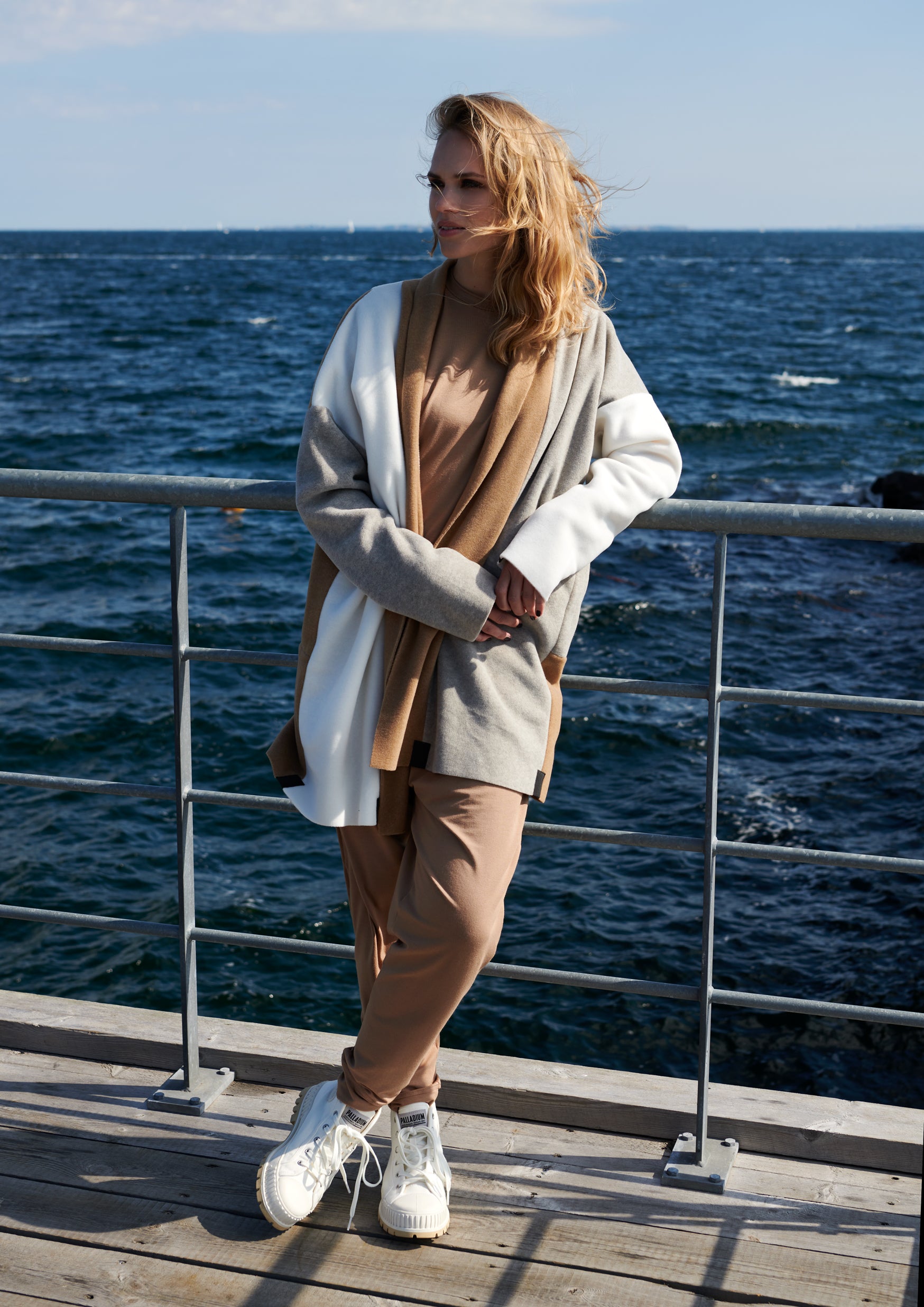 HENRIETTE STEFFENSEN COPENHAGEN NO WASTE CARDIGAN  - 7175 CARDIGANS BREEZE 812
