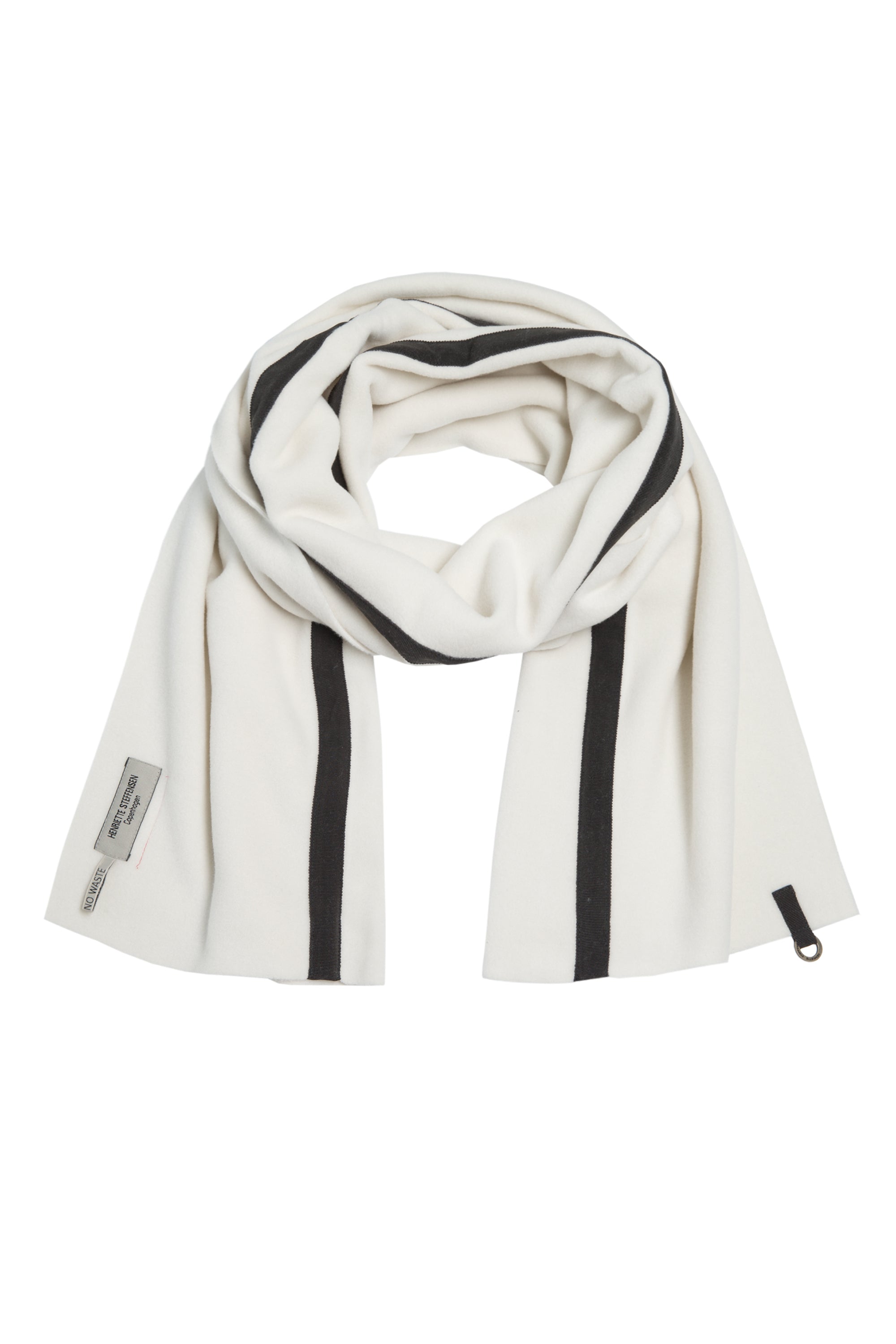 HENRIETTE STEFFENSEN COPENHAGEN NO WASTE SCHAL - 4049 SCARFS OFF WHITE 802