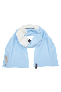 NO WASTE SCHAL - 4098 - BABY BLUE/OFF WHITE