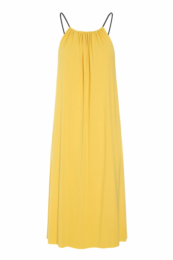 HENRIETTE STEFFENSEN COPENHAGEN NO WASTE TRÄGERKLEID - 98061NW KJOLER YELLOW 704