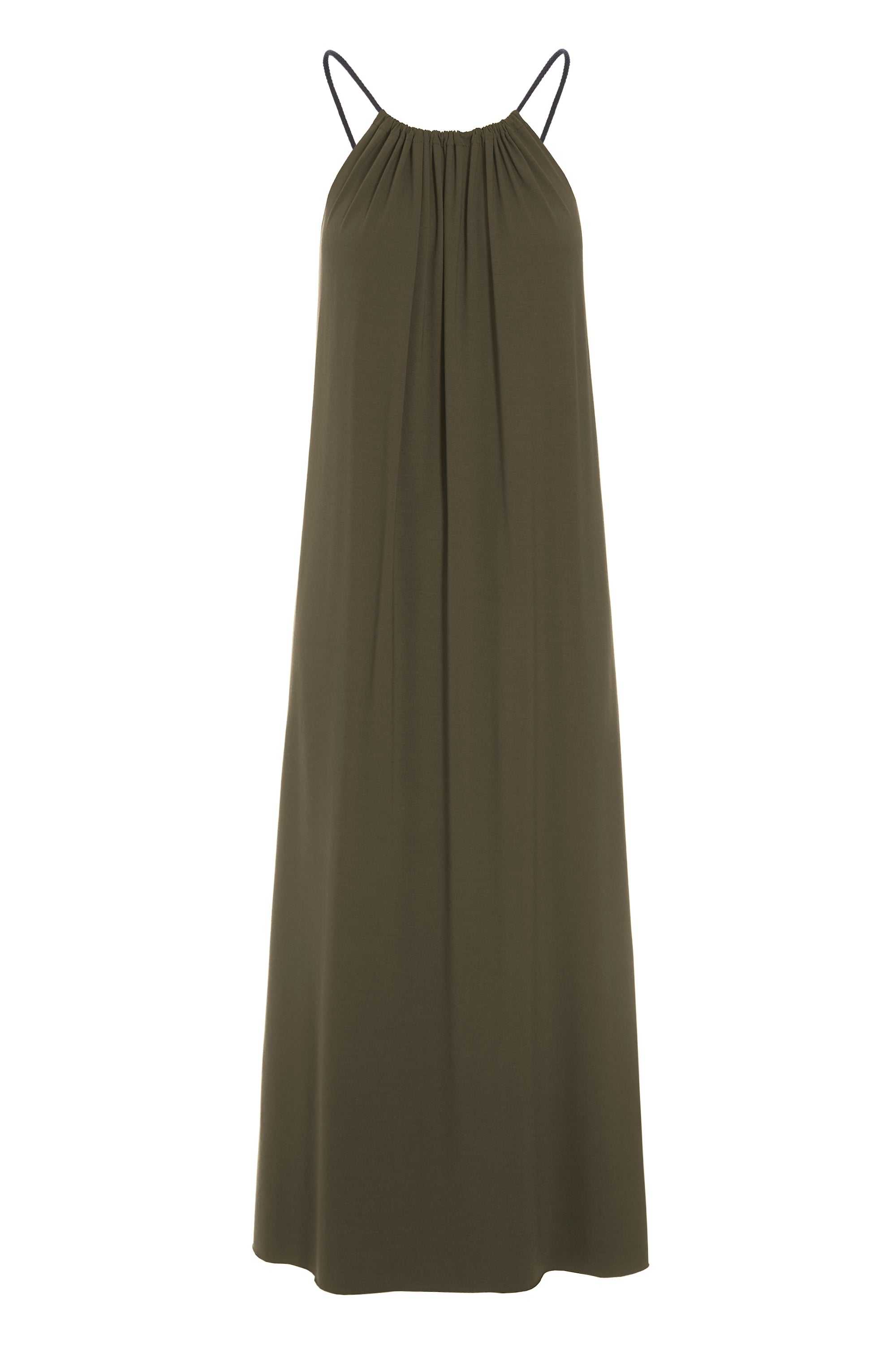 HENRIETTE STEFFENSEN COPENHAGEN NO WASTE TRÄGERKLEID LANG - 98062NW KJOLER BARK 320