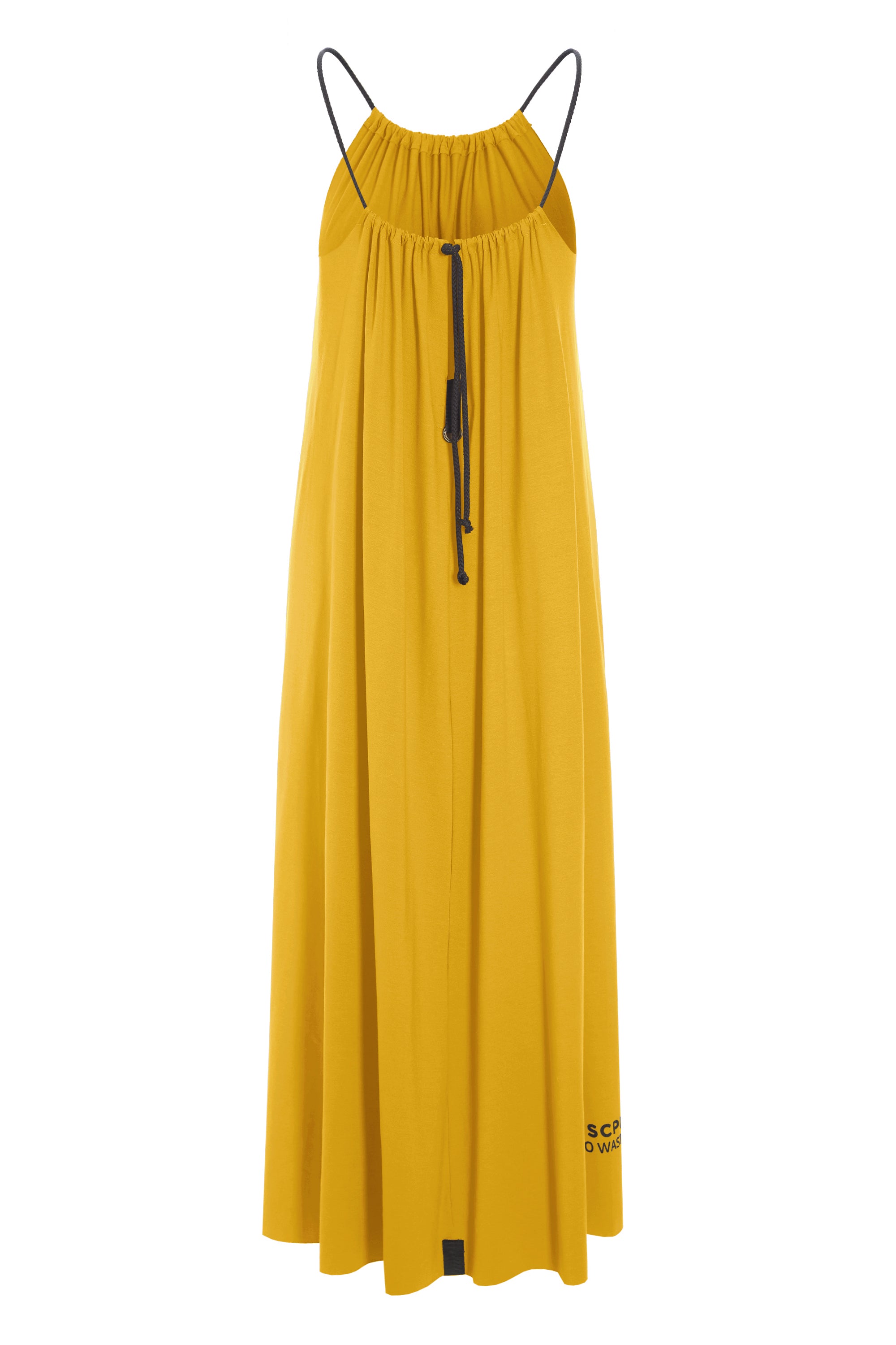 HENRIETTE STEFFENSEN COPENHAGEN NO WASTE TRÄGERKLEID LANG - 98062NW KJOLER SAFRAN 701