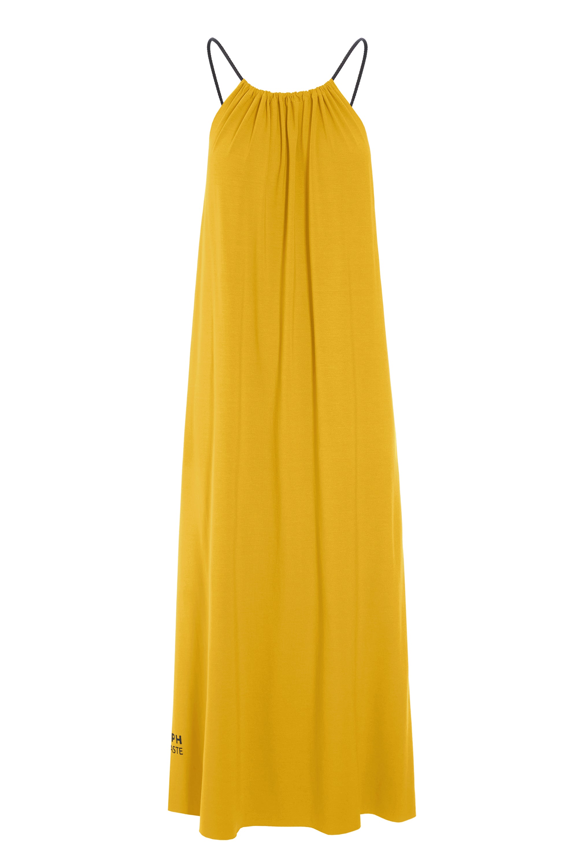 HENRIETTE STEFFENSEN COPENHAGEN NO WASTE TRÄGERKLEID LANG - 98062NW KJOLER SAFRAN 701