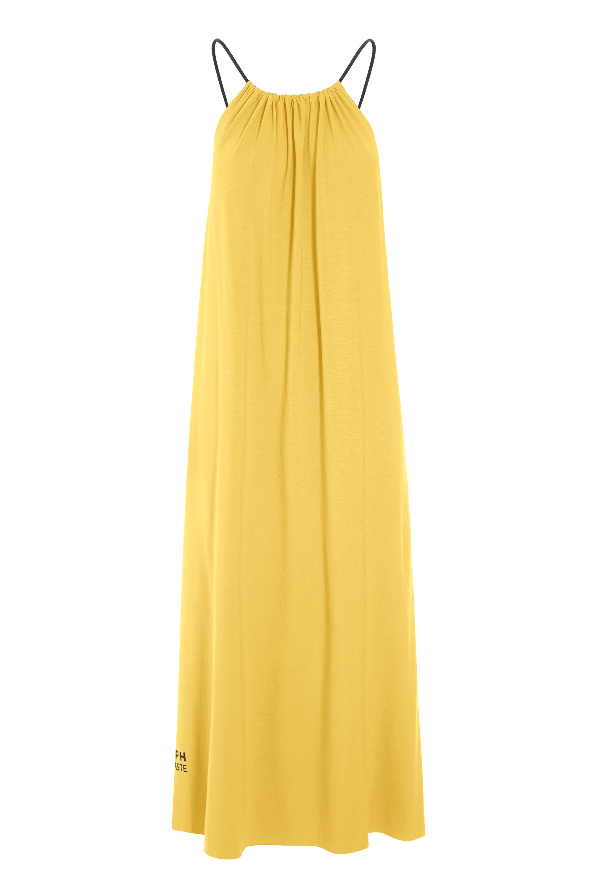 HENRIETTE STEFFENSEN COPENHAGEN NO WASTE TRÄGERKLEID LANG - 98062NW KJOLER YELLOW 704