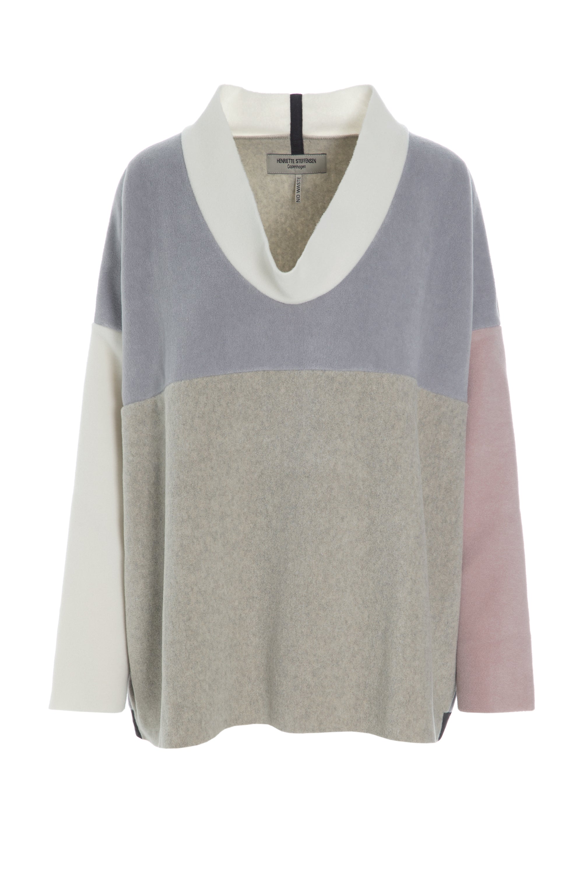 HENRIETTE STEFFENSEN COPENHAGEN NW SWEATER MIT KRAGEN - 1314 SWEATERS fleece MULTICOLOR SS20 110
