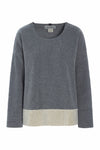 ONESIZE BLUSE FRAUEN - 1335 - GREY/SAND