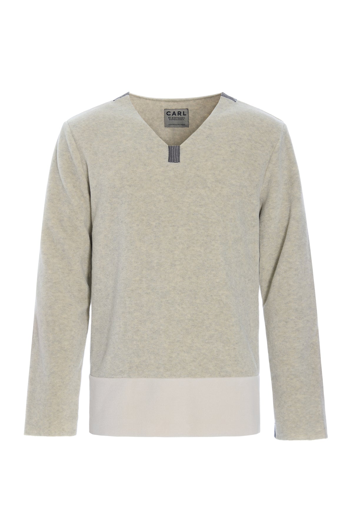 CARL BY STEFFENSEN COPENHAGEN ONE SIZE BLUSE MÂNNER - 1013C BLOUSES & SWEATERS SAND/KIT 988