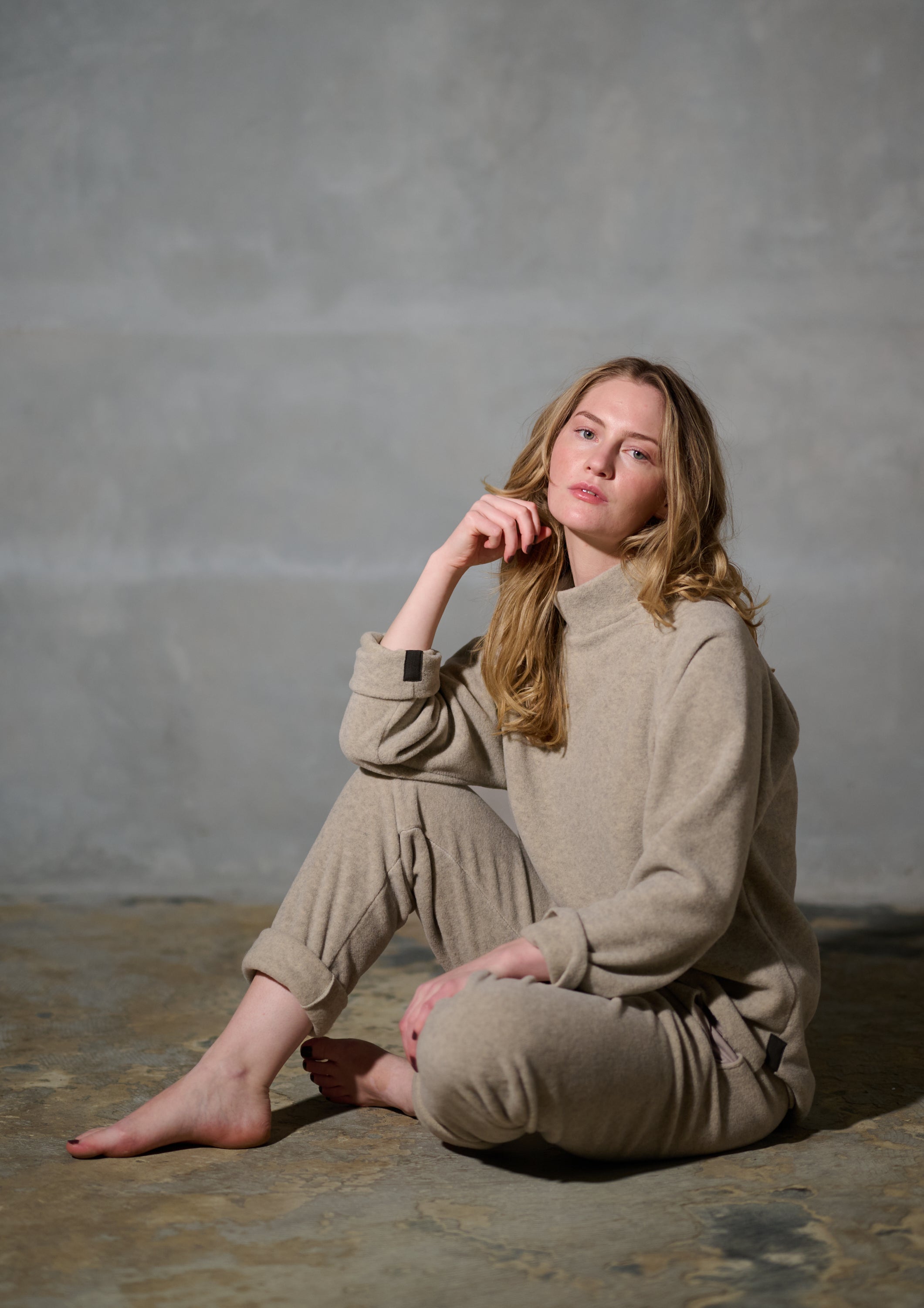 HENRIETTE STEFFENSEN COPENHAGEN ONE SIZE SWEATER FRAUEN - 1460 BLOUSES & SWEATERS SAND 805