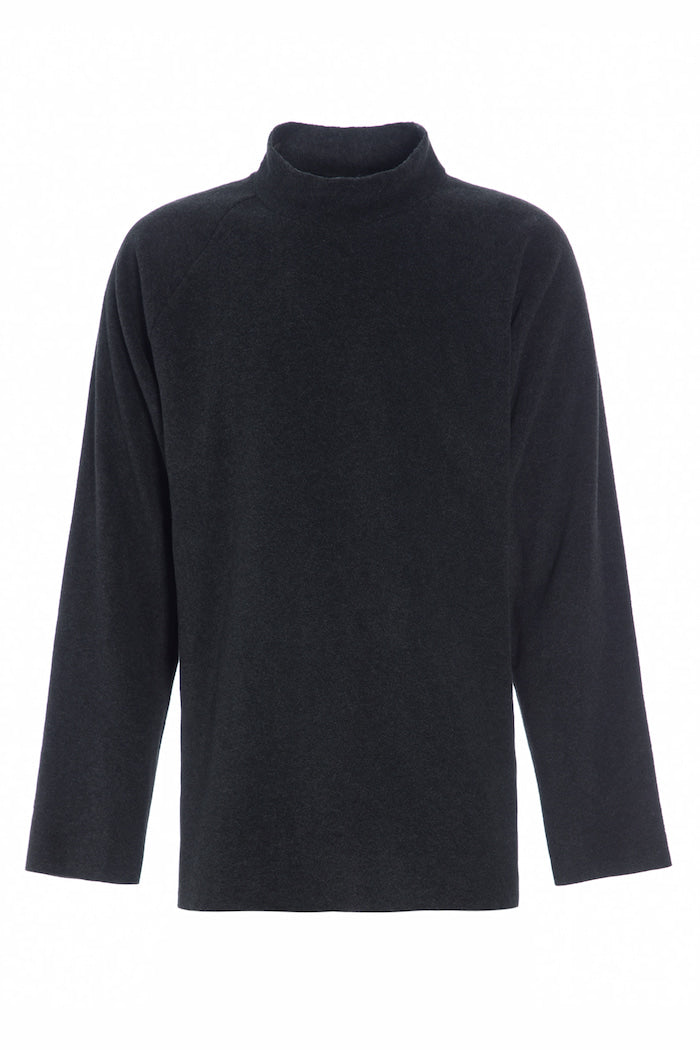 CARL BY STEFFENSEN COPENHAGEN ONE SIZE SWEATER MÂNNER - 1016C BLOUSES & SWEATERS SOFT BLACK 914