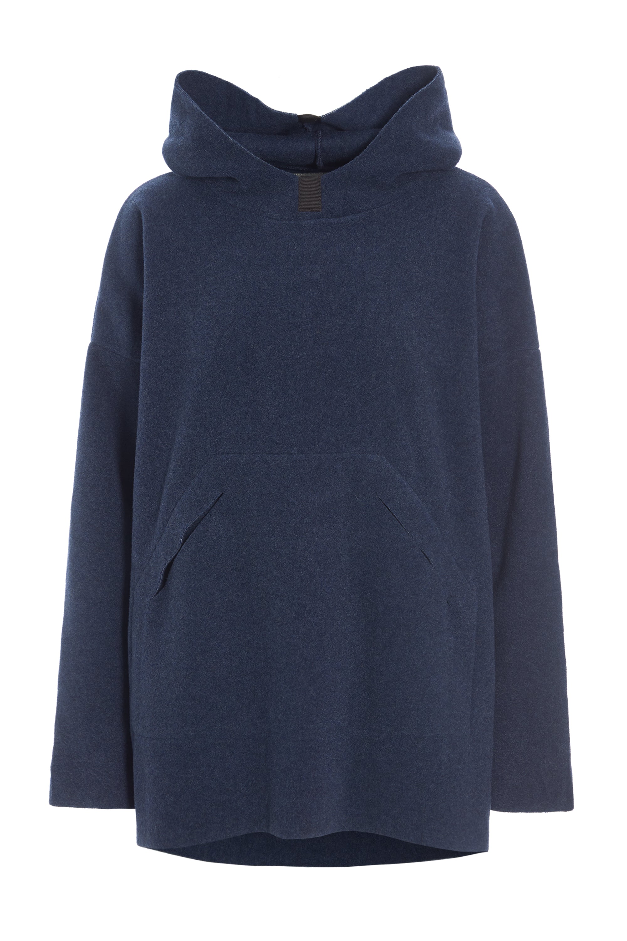 HENRIETTE STEFFENSEN COPENHAGEN OVERSIZE KAPUZENPULLOVER - 7160 HOODIES DENIM 767