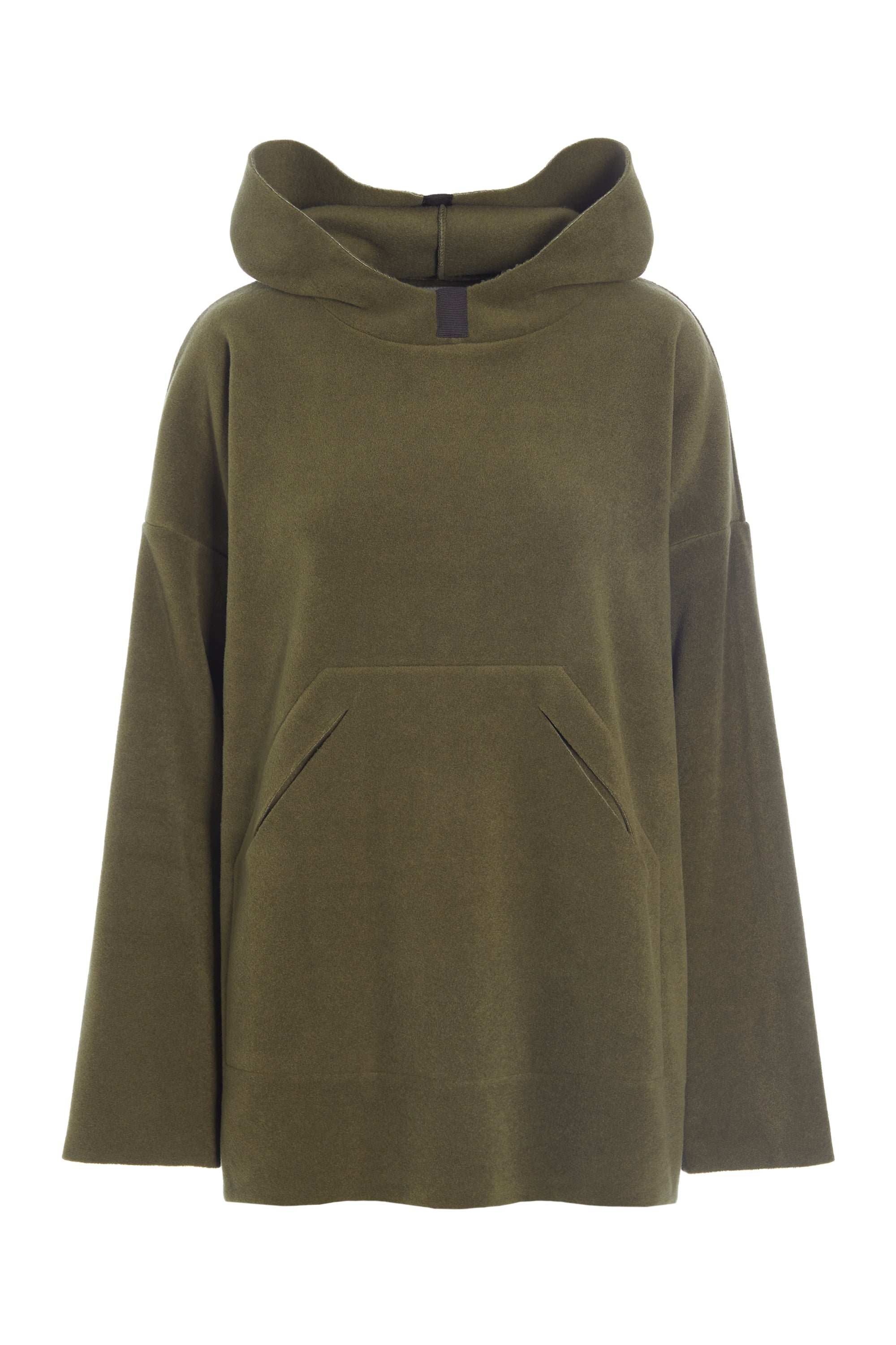 HENRIETTE STEFFENSEN COPENHAGEN OVERSIZE KAPUZENPULLOVER - 7160 HOODIES MOSS 611