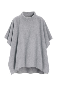 PONCHO - 4126 - LIGHT GREY