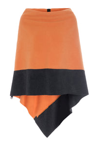 PONCHO 2 FARBIGE - 4068 - SAFRAN/SB