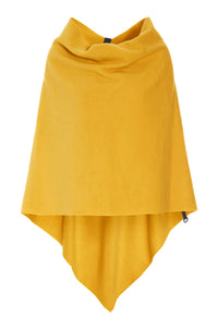 PONCHO MIT LÄNGE - 4076 - SAFRAN